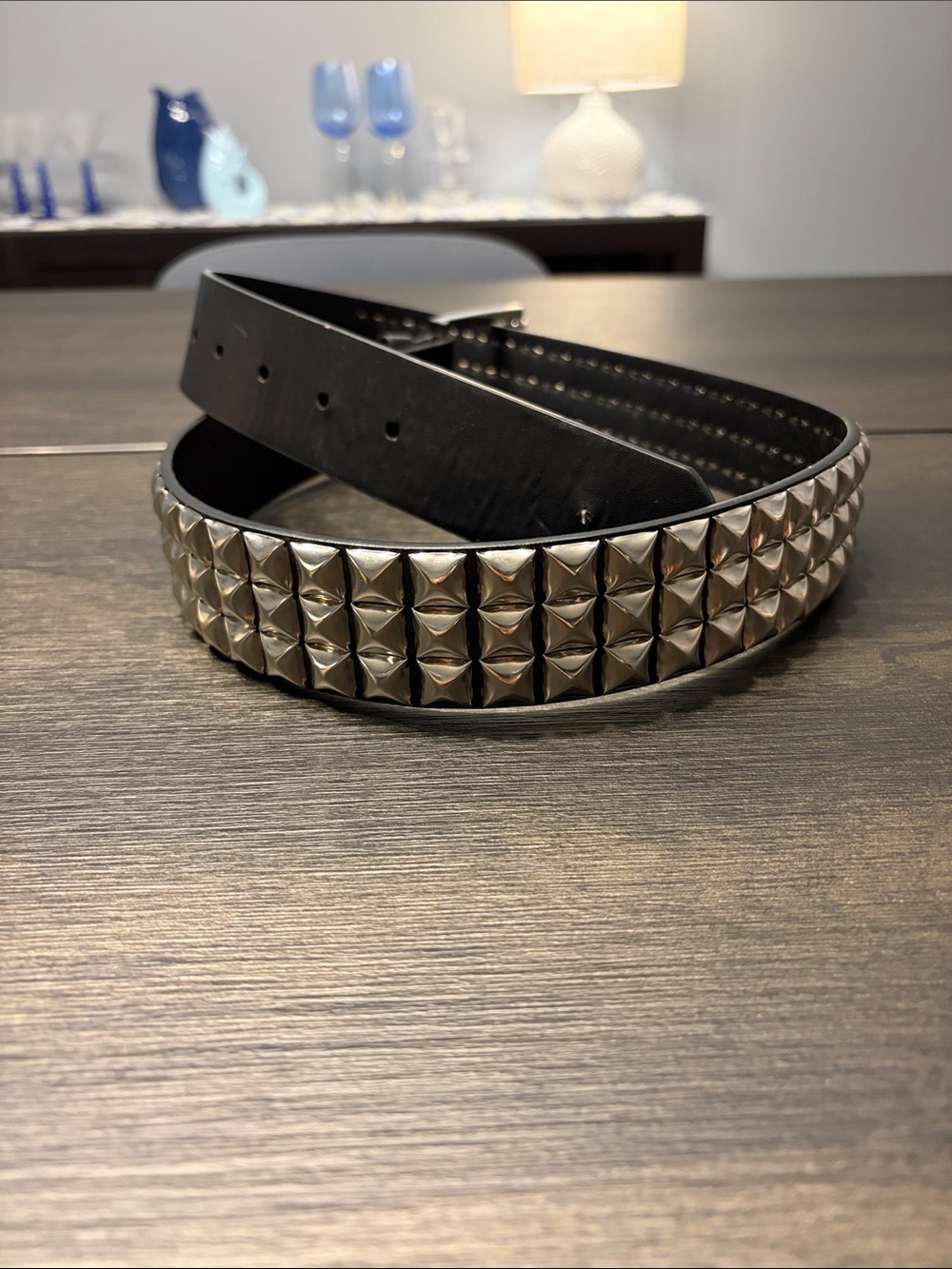 Empyre 3 row studded belt